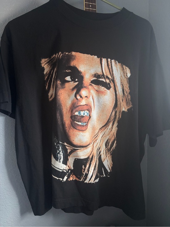 Dresses & Skirts - RENEE RAPP Black Graphic Tee - Large Size
